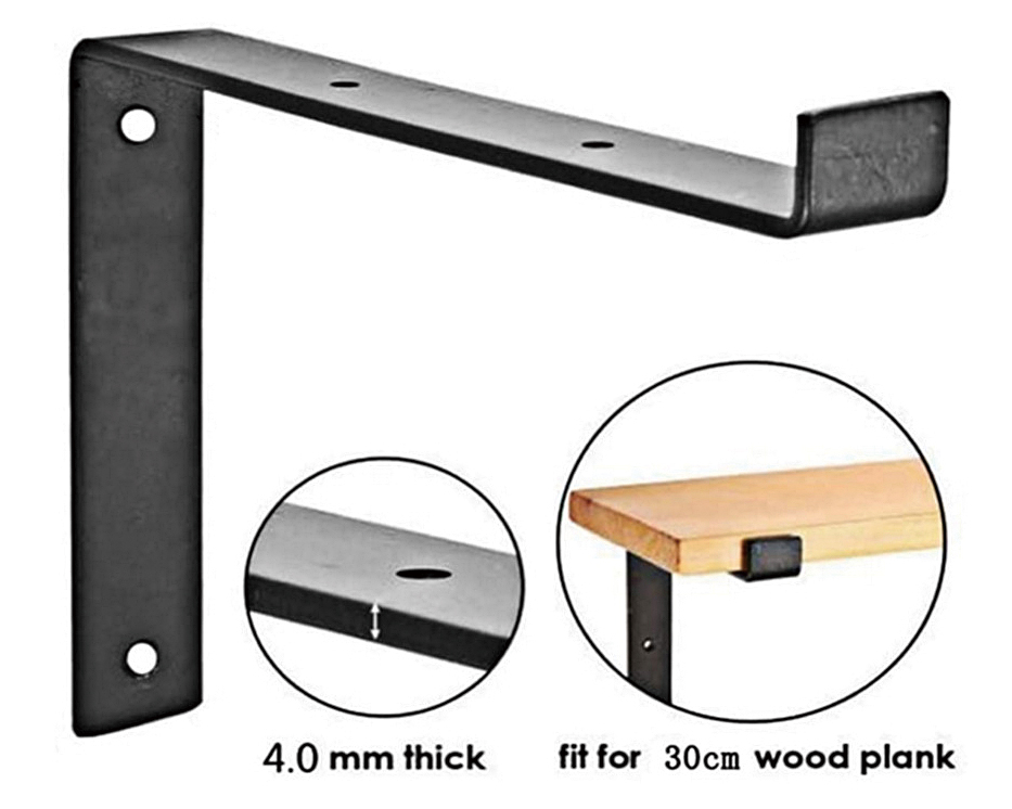 NO.H-N12 Industrial wind plank iron bracket