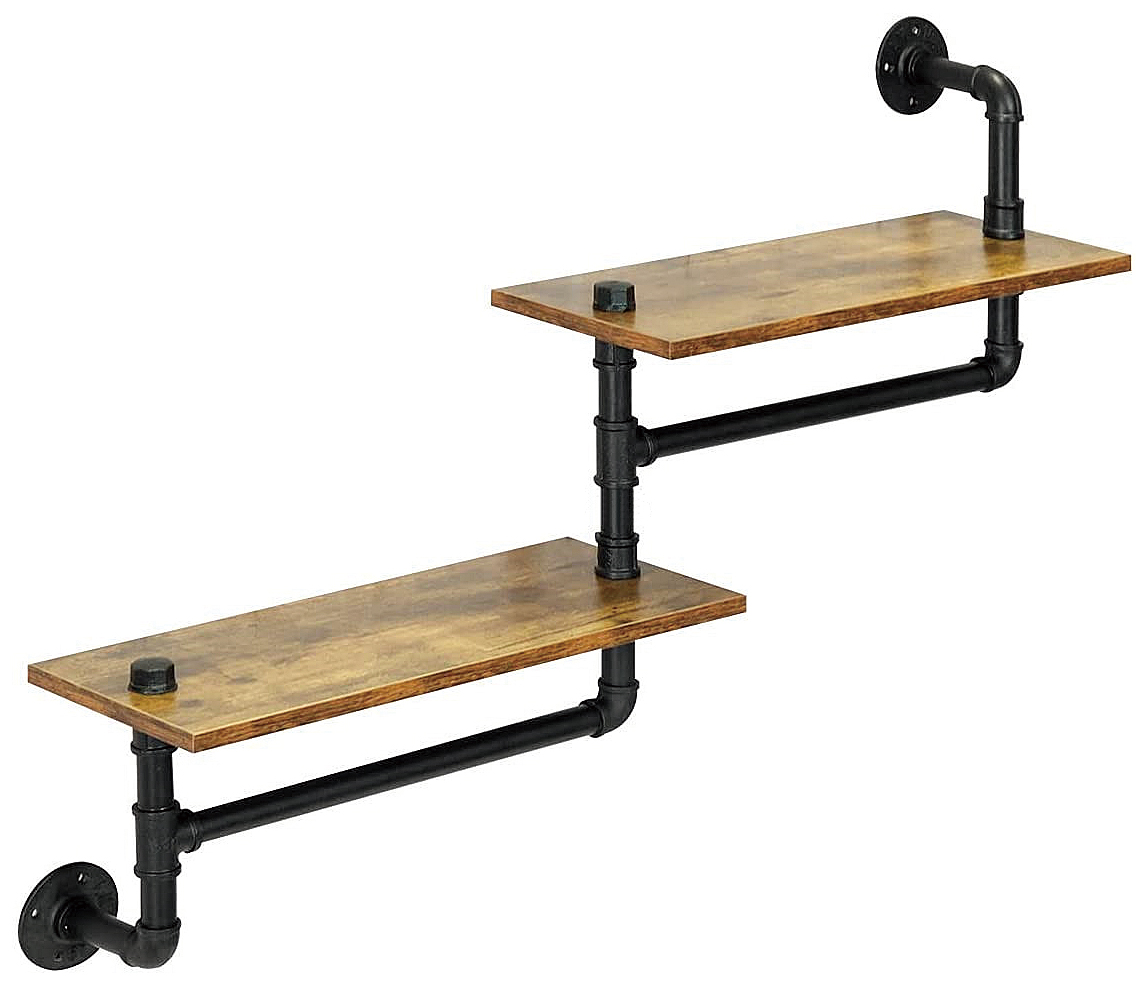 NO.H-N23 Double wall hanging with towel bar