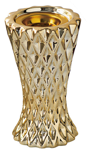 NO.NW-23A Torch Diamond incense burner - gold