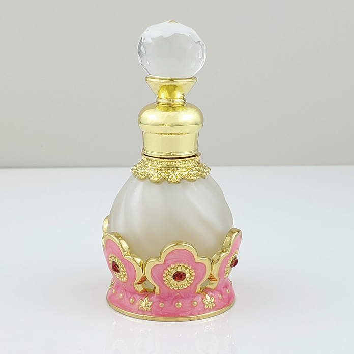 NO.RD-435F Flower Petal Oil Bottle (15ml), OUD oil bottle